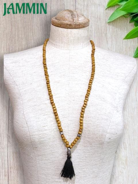 再販handmade20mm特大ウッドビーズ数珠ネックレス木製50cm 再販handmade20mm特大ウッドビーズ数珠ネックレス木製50cm