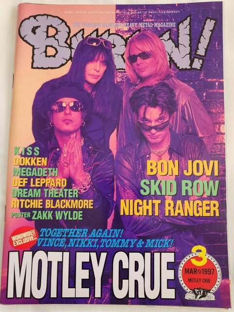 BURRN! 1997N3 wBE^ n[hEbN }KW o[I HEAVY METAL HARD ROCK   {/G 