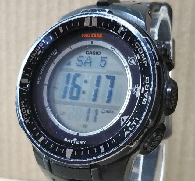 JVI CASIO PROTREK vgbN PRW-3000 dg \[[ fW^ rv ubN   uh 