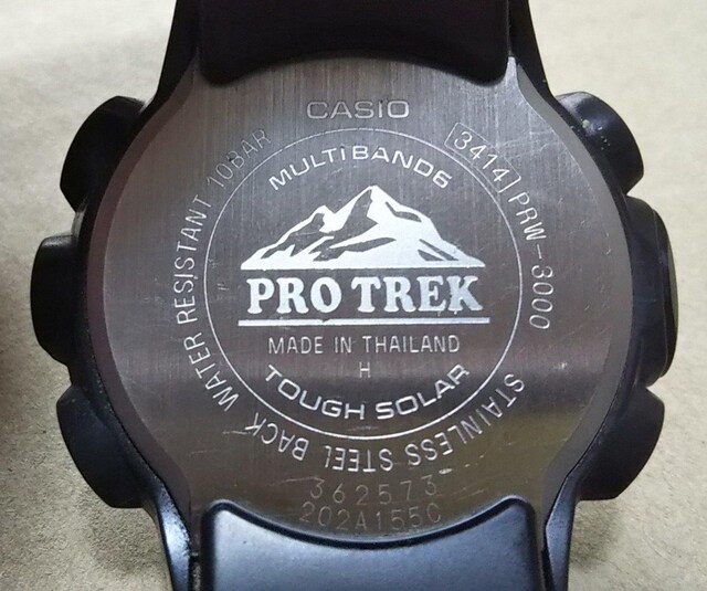 JVI CASIO PROTREK vgbN PRW-3000 dg \[[ fW^ rv ubN  uh 