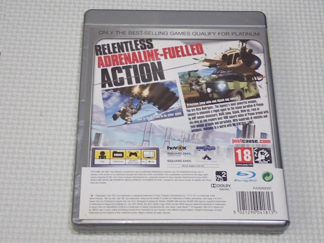 PS3JUST CAUSE 2 CO EUŁtEtE\tgt  Q[{/\tg 