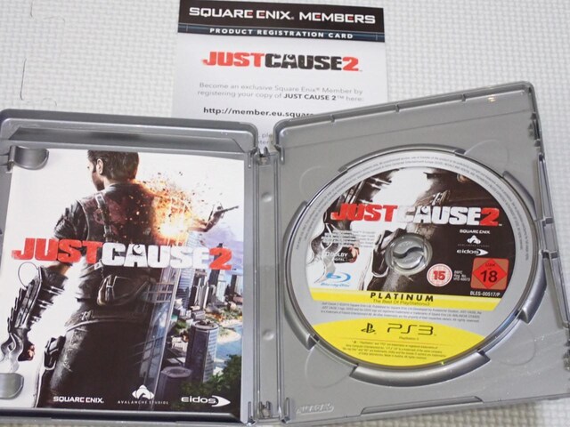 PS3JUST CAUSE 2 CO EUŁtEtE\tgt  Q[{/\tg 