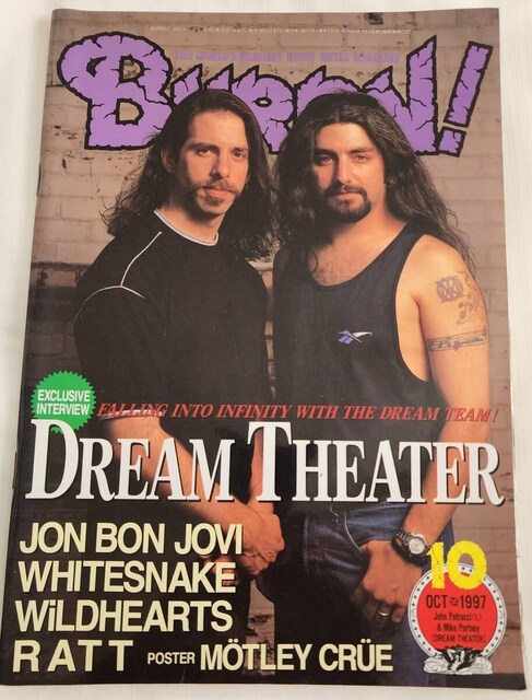 BURRN! 1997N10 wBE^ n[hEbN }KW o[I HEAVY METAL HARD ROCK   {/G 