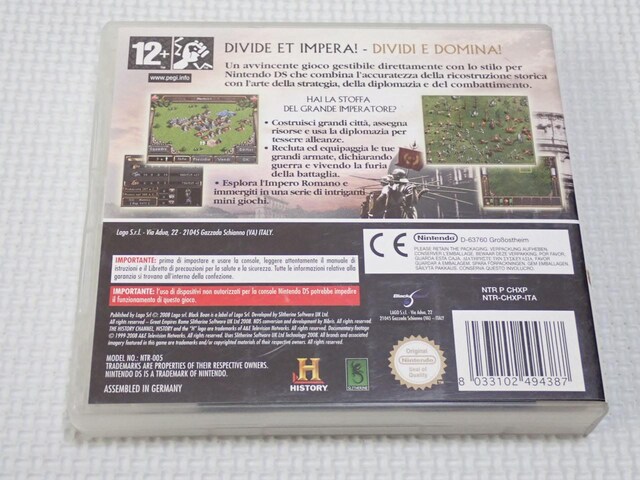 DSHISTORY GREAT EMPIRES ROME CO EU  Q[{/\tg 