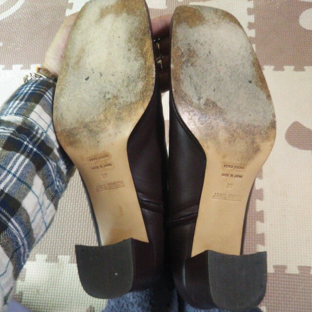 Plagew 2021AW JANE SMITH/SQUARE TOE SHORT BOOTS 37TCY(23.5p)  uh 