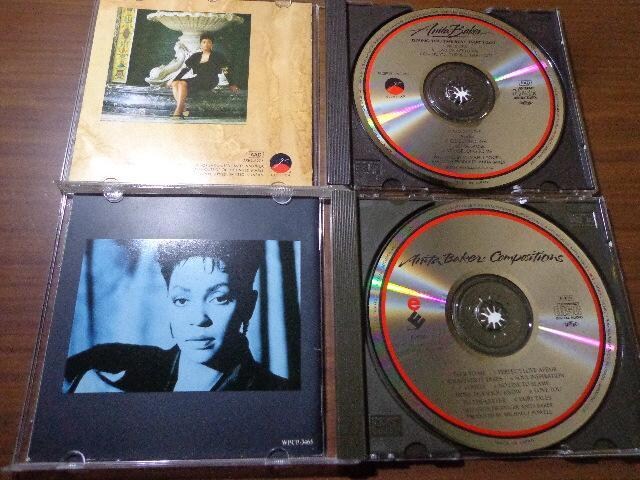 CD2 ANITA BAKER uGIVING YOU THE BEST THAT I GOTvuCOMPOSITIONSv  CD/DVD/rfI 