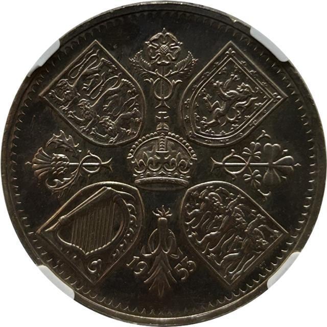 yNGC PF62 lCzCMX 1953 5S Proof ERUՊ  zr[ 