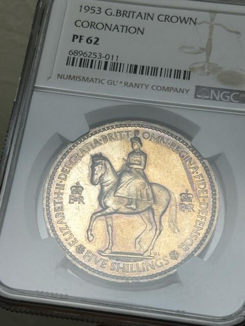 yNGC PF62 lCzCMX 1953 5S Proof ERUՊ  zr[ 