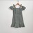 ◆H&M/エイチ&エム◆ギンガムチェック柄ミニワンピース★パフスリーブ袖*ブラック38美品♪