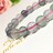 《No.012》お買い得 天然石フローライト 10mm珠 内径16.5cm