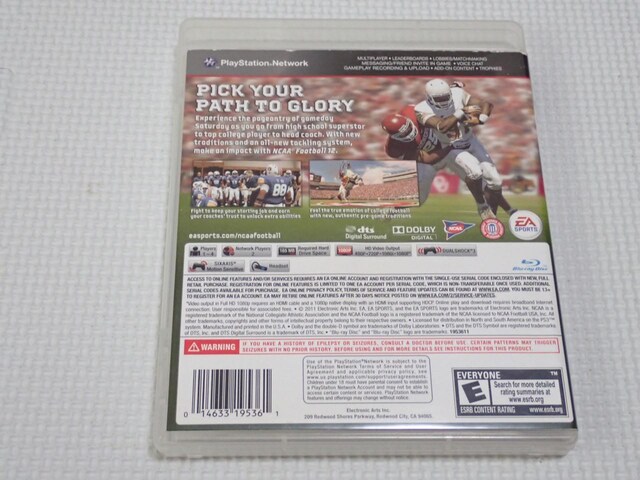 PS3NCAA FOOTBALL 12 CO kĔ Ǘԍ2  Q[{/\tg 