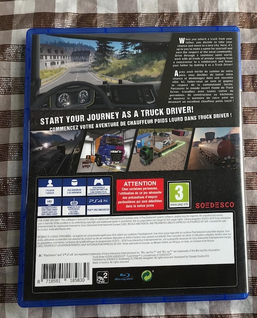 PS4 TRUCK DRIVER@AŁ@BŁ@PAL@gbNhCo[@[bp  Q[{/\tg 