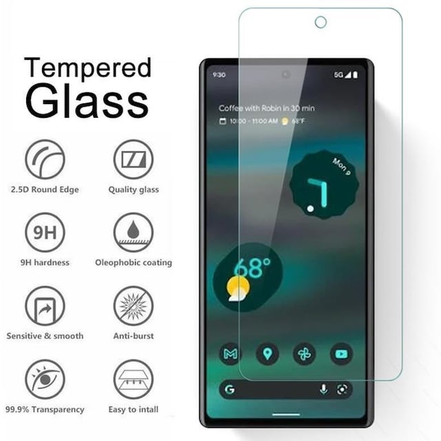 KXZbg Google Pixel 6a NA VR P[X Jo[ KX ی tB sNZ 6a  Ɠd/AV 