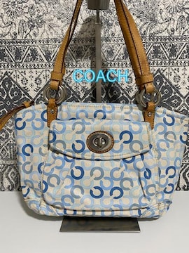yǕizCOACH R[` IvA[g 2WAY V_[ g[gobO