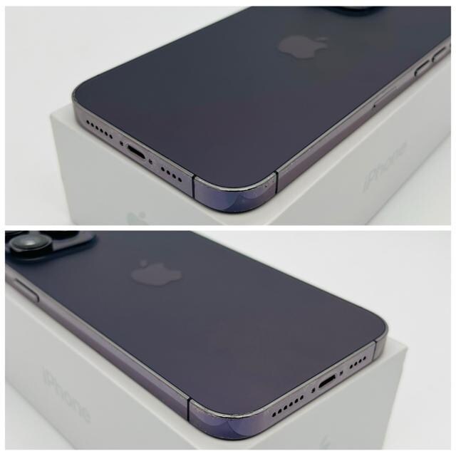 B 100 iPhone 14 Pro Max 256 GB SIMt[ {  Ɠd/AV 