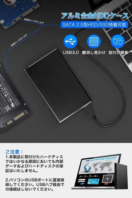 yUSB3.0z2.5C` HDD/SSDP[X n[hfBXNP[X