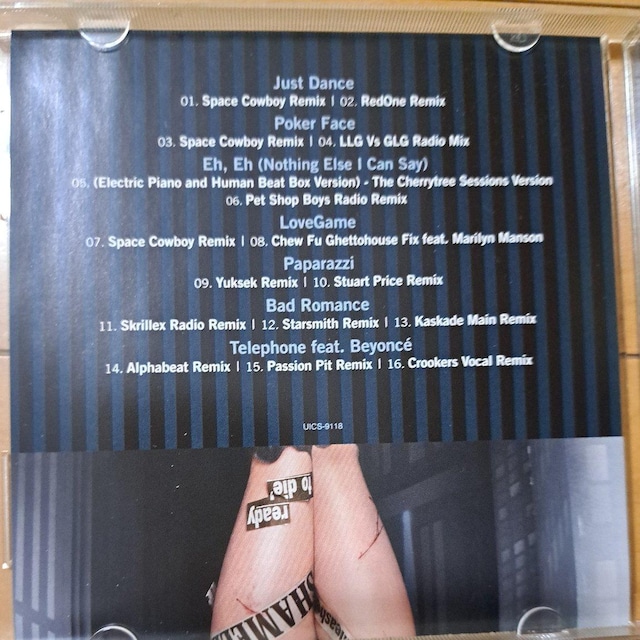 Lady GaGa  THE  REMIX   CD