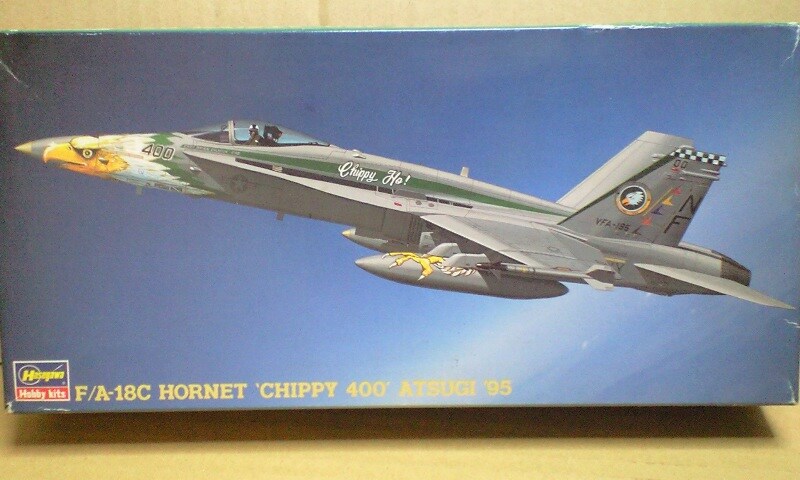 1/72 ハセガワ アメリカ海軍 F/A-18C ホーネット“チッピー400”95