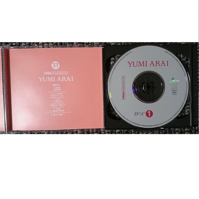 KF@rR@CJR@TWINS`SUPER BEST OF YUMI ARAI@cCY@X[p[ xXg Iu@rR