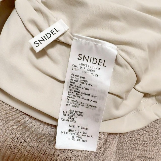 snidel/XiCf}[ChjbgXJ[gx[WF*ăR[f*VvR[f  uh 