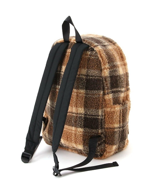 BABY MILO FAUX FUR CHECK MEDIUM BACKPACK^xr[}CtFCNt@[`FbNobNpbN  uh 