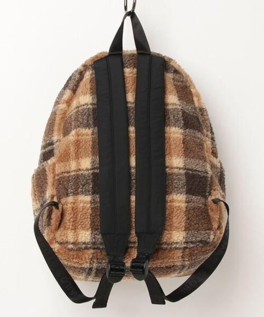BABY MILO FAUX FUR CHECK MEDIUM BACKPACK^xr[}CtFCNt@[`FbNobNpbN  uh 
