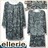 【新品/ellerie】エスニック調☆ペイズリー柄ワンピース