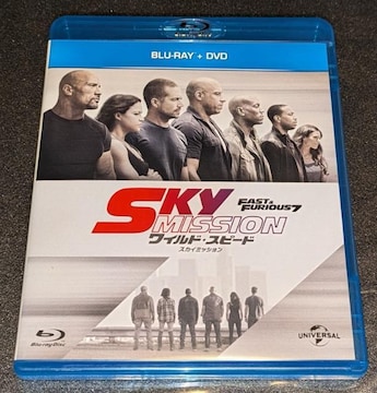 ChEXs[h Sky MISSION XJC~bV FAST&FURIOUSV BLU-RAY+DVD Z 