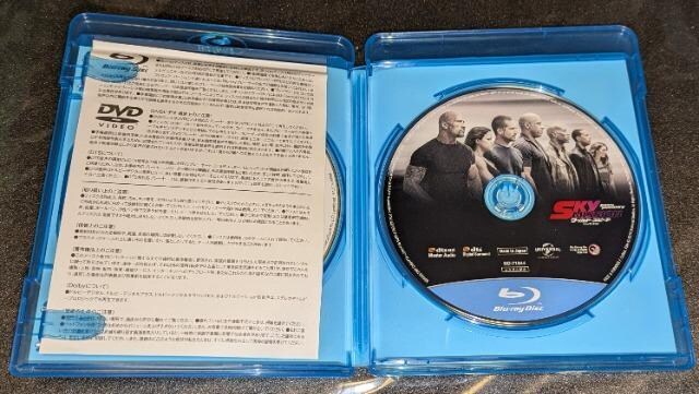 ChEXs[h Sky MISSION XJC~bV FAST&FURIOUSV BLU-RAY+DVD Z   CD/DVD/rfI 