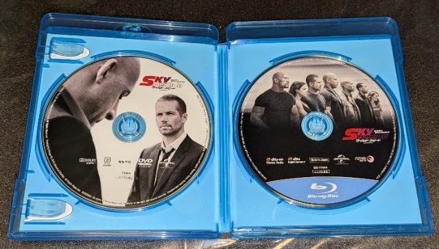 ChEXs[h Sky MISSION XJC~bV FAST&FURIOUSV BLU-RAY+DVD Z   CD/DVD/rfI 
