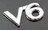 ☆V6エンブレム/メッキ