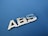●ABS システム クロームメッキ仕上げ 軽量ABS製 エンブレム 新品