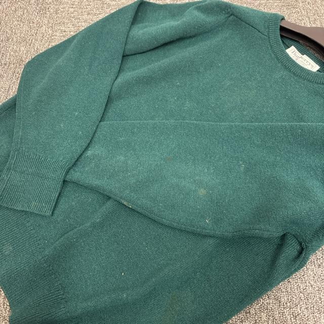BURBERRYS o[o[ 100% PURE LAMBSWOOL Z[^[  uh 