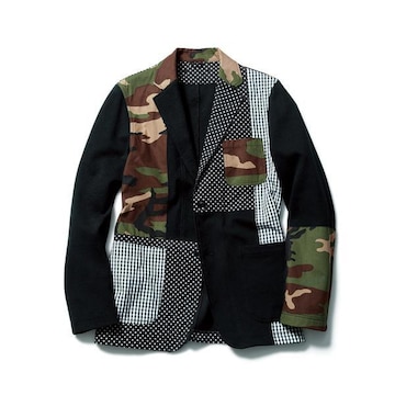 Vi SOPHNET. \tlbg pb`[N e[[h Vc WPbg S  FABRIC MIX JACKET