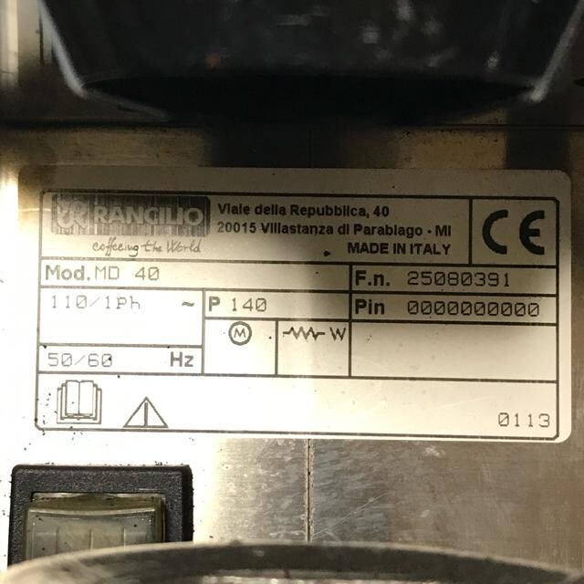 RANCILIO `I GXvb\p OC_[ ~ MD40ST Ǖi