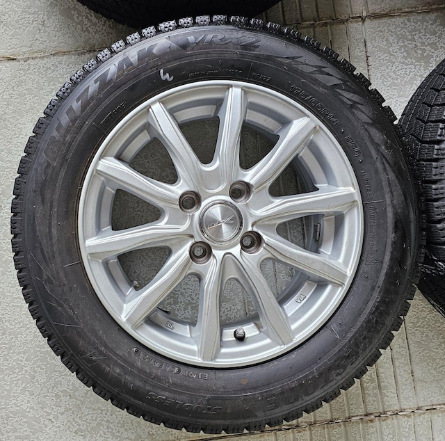 weds JOKER 14C` 5.5J +48 4 PCD100 uaXgBLIZZAK VRX2 175/65R14  /oCN