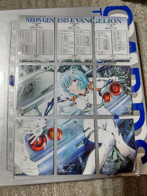 エヴァ　ＣＤＭカード 第４集PP1〜9 レイ トレカ エヴァンゲリオン4 タイトルカード TI #1~9 綾波レイ