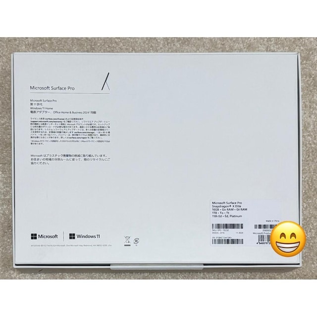 iMicrosoft Surface Pro1116GB/1TB EP2-19232v`  PC{/Ӌ@ 