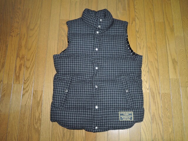 WACKO MARIA R}A _E xXg M D `FbNl nhbg E[ DOWN VEST   uh 