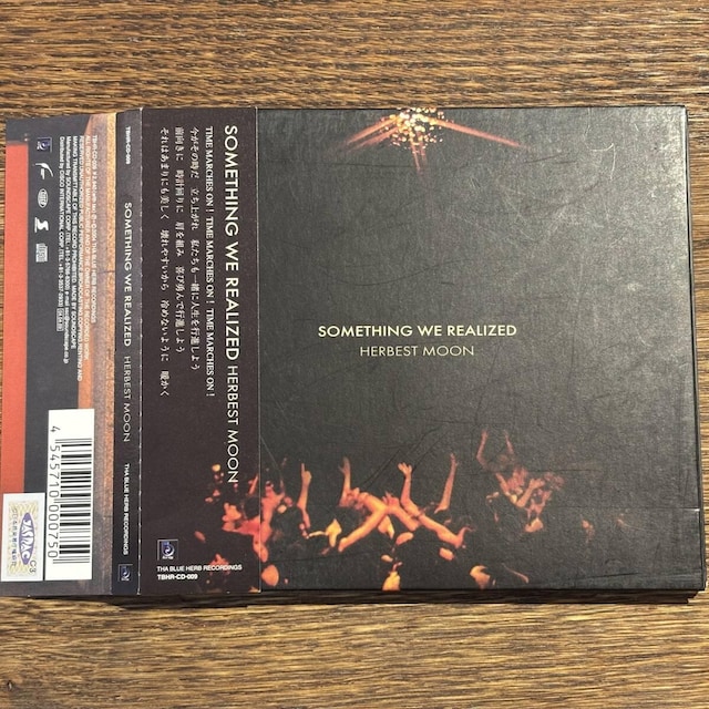 yHERBEST MOONzSOMETHING WE REALIZED   CD/DVD/rfI 