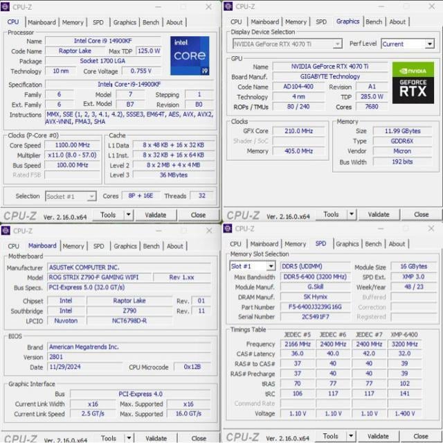 yO{Ȃz14900KF 64GB SSD2TB 1000W   PC{/Ӌ@ 