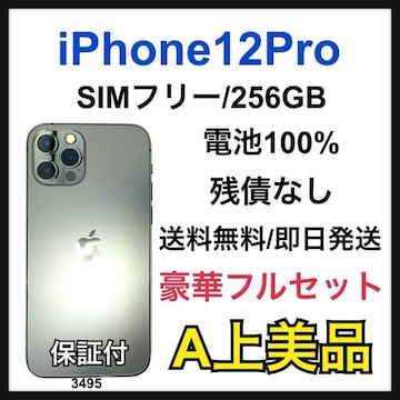 A 100% iPhone 12 Pro 256 GB SIMt[ {