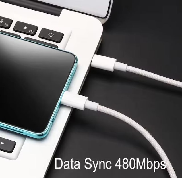 Q{ 60W USB-C [d P[u 1m iphone 17 16 15 Type-C  Ɠd/AV 