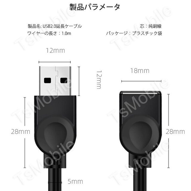USBP[u 1m USB2.0 R[h1[g USBIXtoX