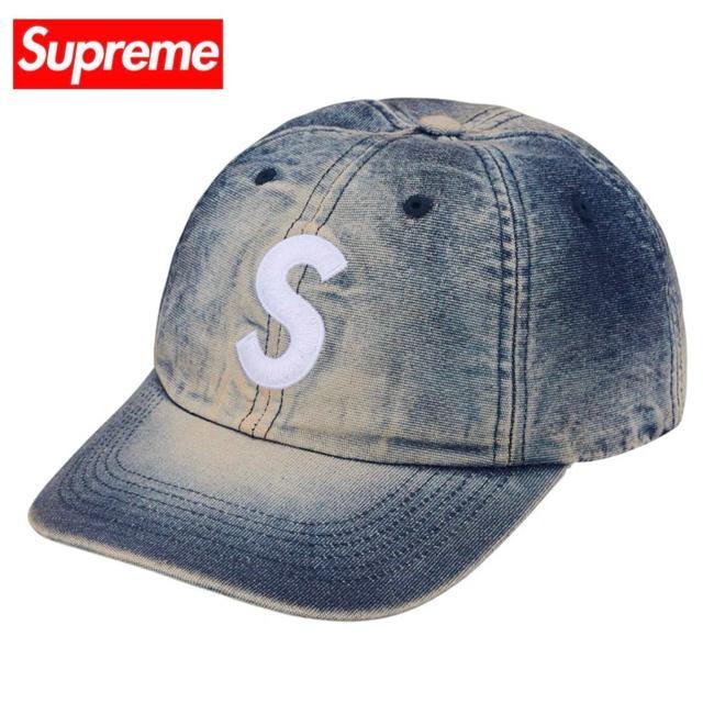 yVigpzsupreme Vv[ Denim S Logo 6-panel   uh 