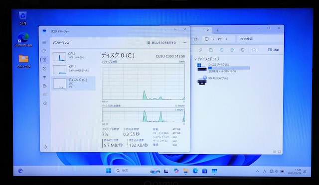 TOSHIBA dynabook Corei7 16GB SSD512GB u[C WebJ Windows11  PC{/Ӌ@ 