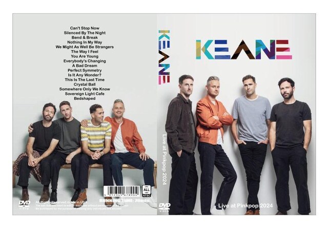 2024IKeane Live at Pinkpop 2024 L[   CD/DVD/rfI 