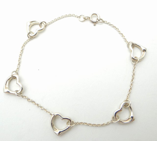 TIFFANY&CO. eBt@j[ I[vn[g uXbg 17cm SV925USEDyz  uh 