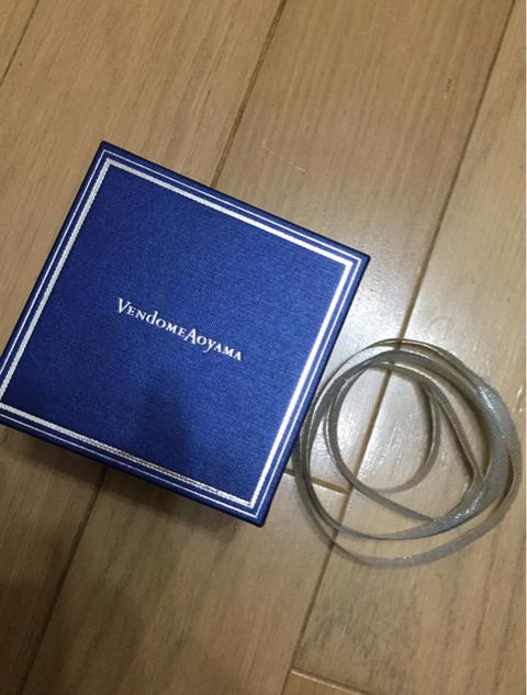☆【非売品】ヴァンドームアオヤマ　ジュエリーボックス（リボン付き） Vendome Aoyama ギフトボックス ジュエリーボックス リボン付
