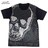ルシアンペラフィネメンズドットスカルシルバーTシャツS
